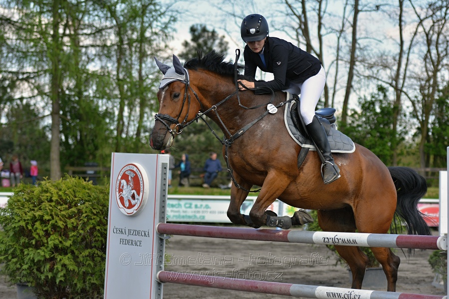 Skoková soutěž stupně 