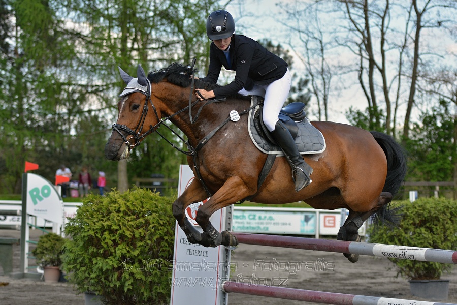 Skoková soutěž stupně 