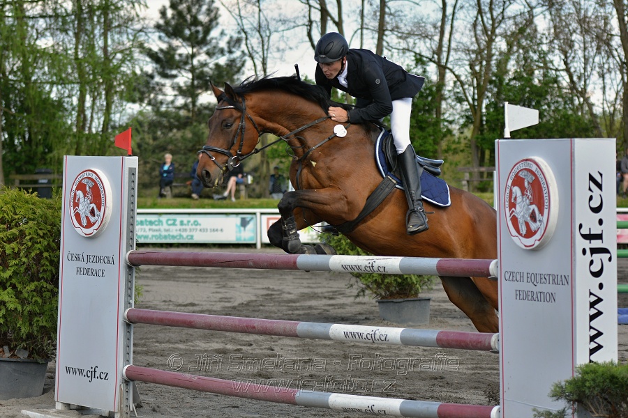 Skoková soutěž stupně 