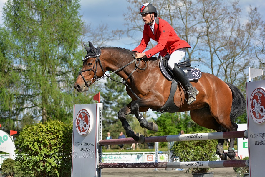 Skoková soutěž stupně 