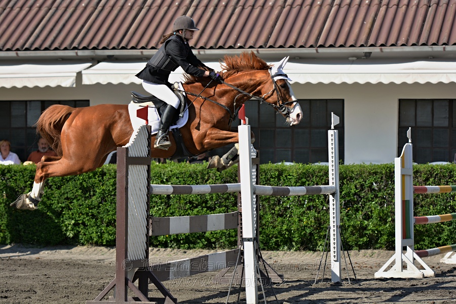 Skoková soutěž stupně 