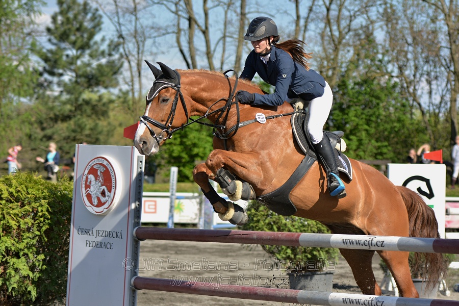 Skoková soutěž stupně 