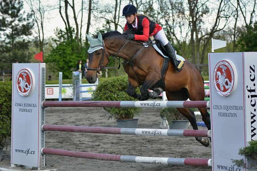 Skoková soutěž stupně 