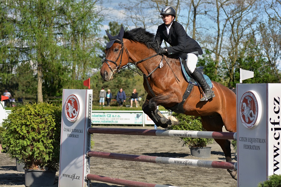 Skoková soutěž stupně 