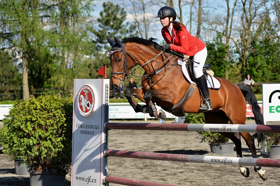 Skoková soutěž stupně 