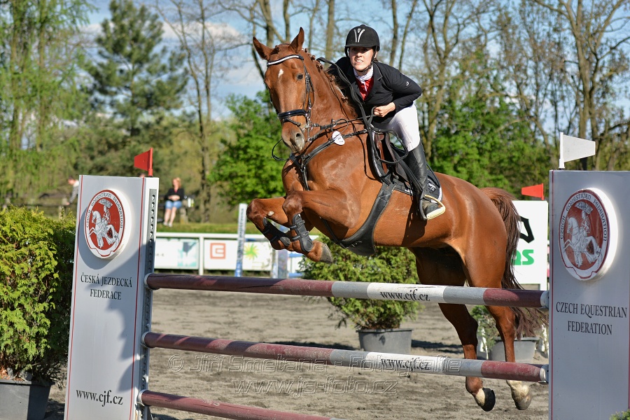 Skoková soutěž stupně 