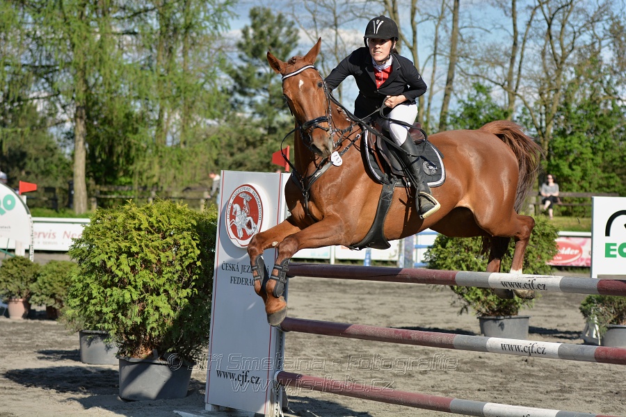 Skoková soutěž stupně 