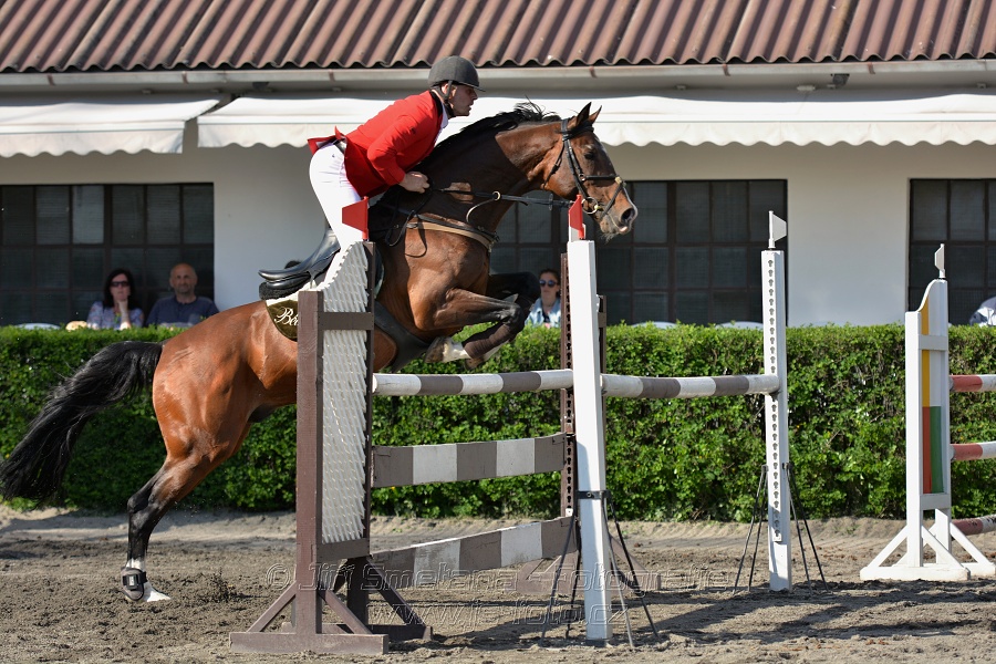 Skoková soutěž stupně 