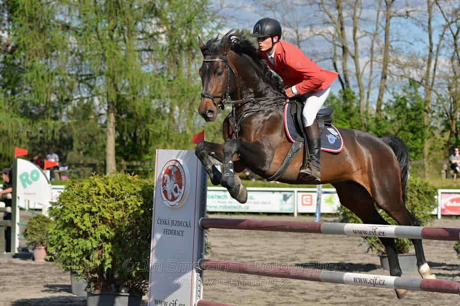 Skoková soutěž stupně 