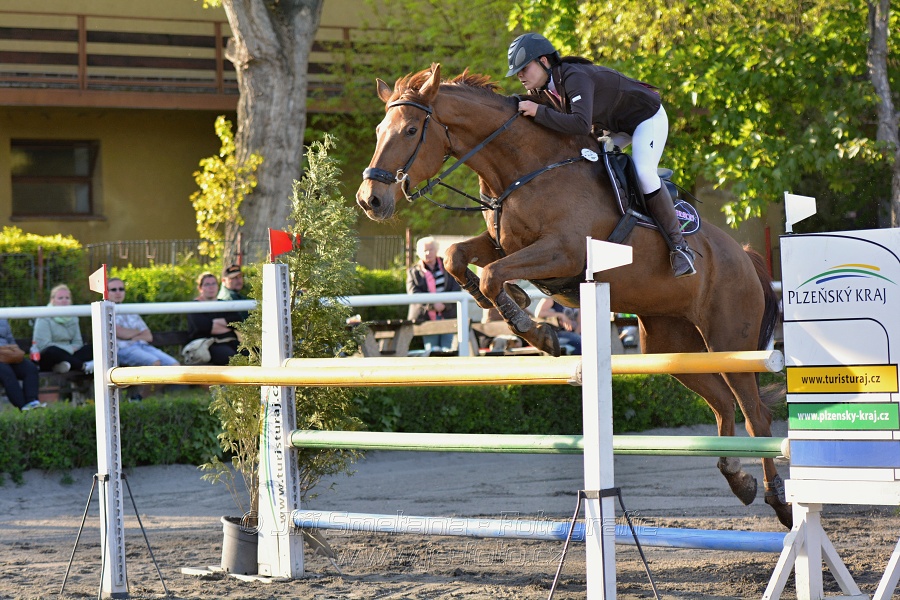 Skoková soutěž stupně 