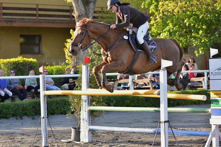 Skoková soutěž stupně 