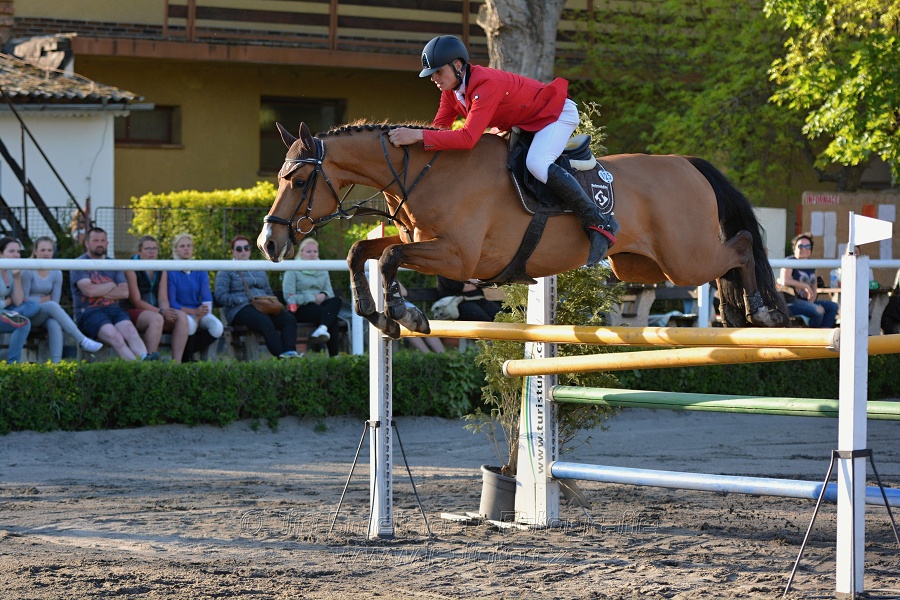 Skoková soutěž stupně 