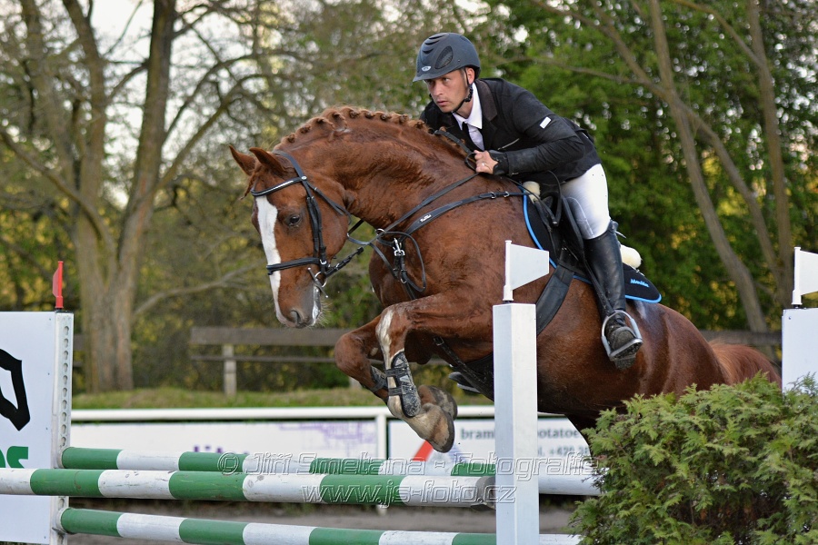 Skoková soutěž stupně 