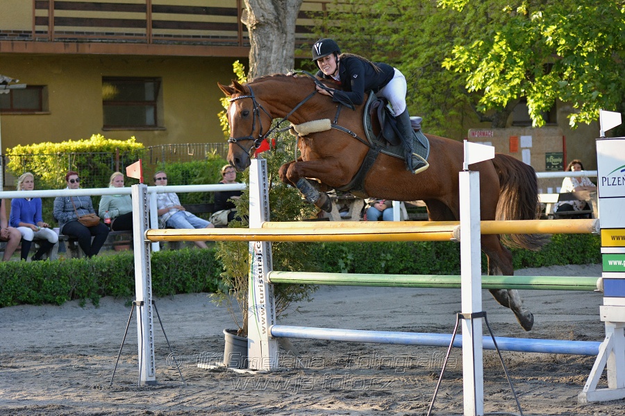 Skoková soutěž stupně 