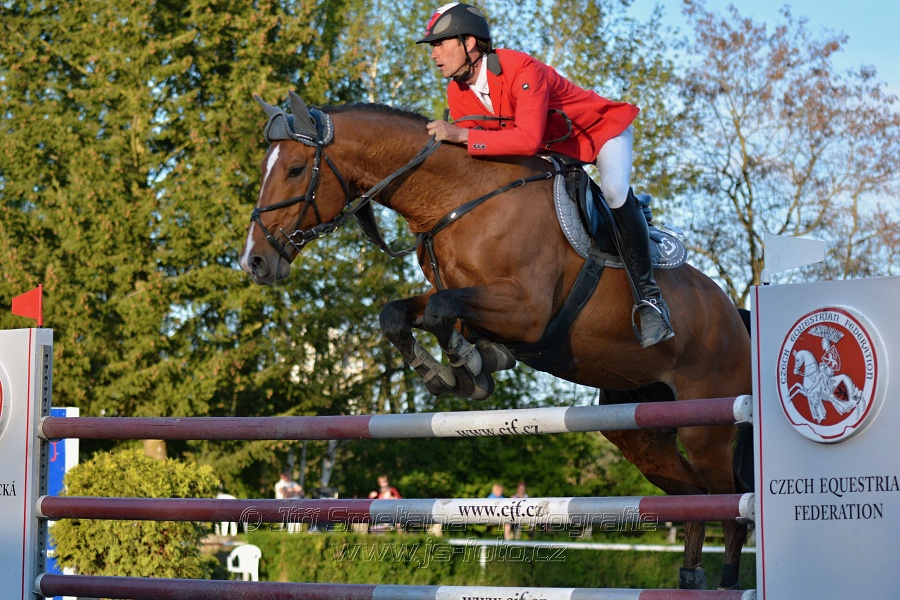 Skoková soutěž stupně 