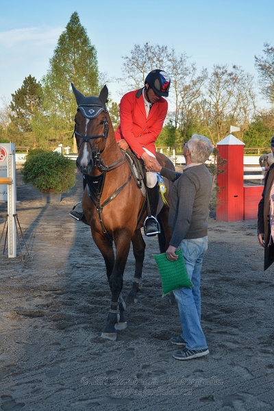 Skoková soutěž stupně 