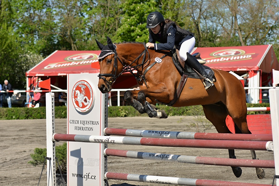 Skoková soutěž stupně 