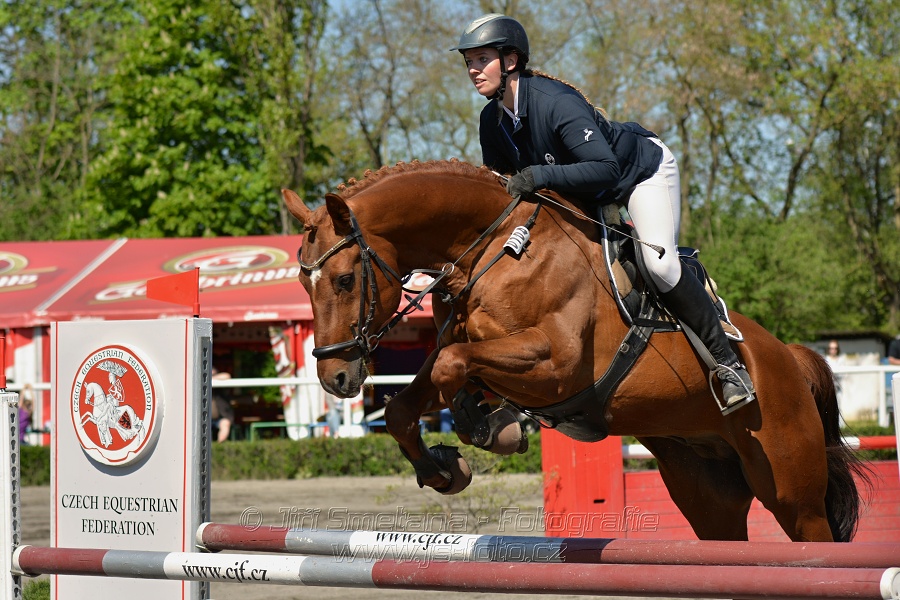 Skoková soutěž stupně 