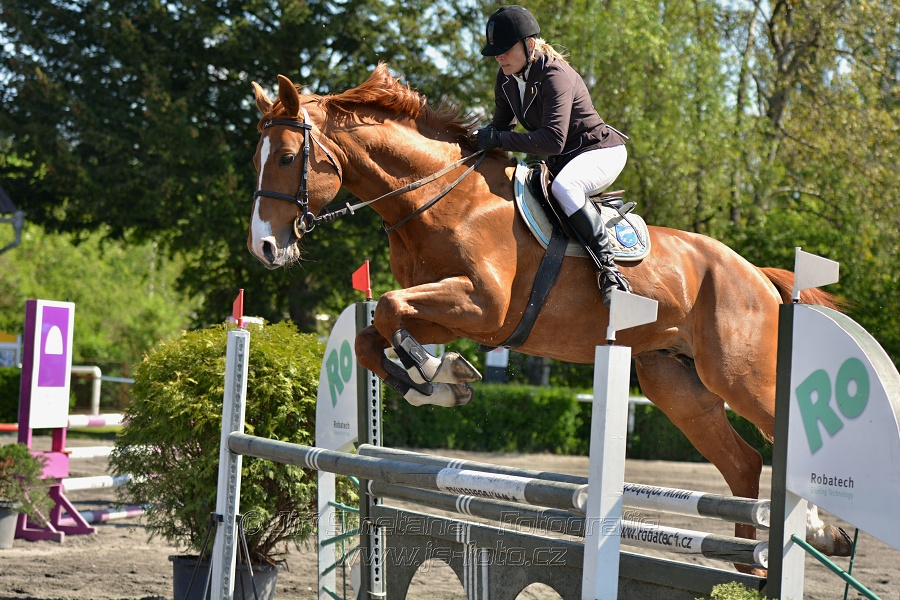 Skoková soutěž stupně 