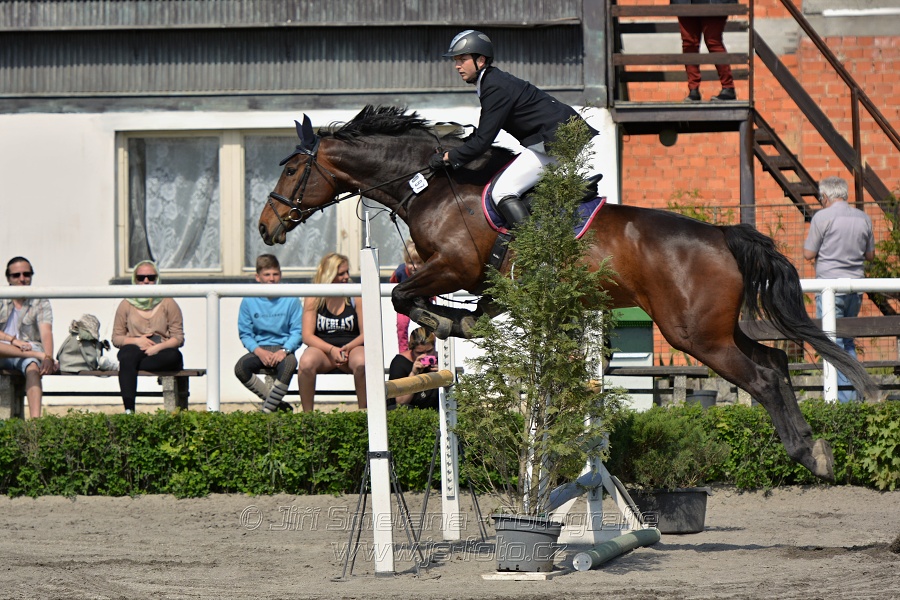 Skoková soutěž stupně 