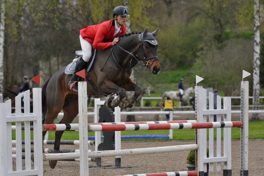 Skoková soutěž st. ZL, bez rozeskakování