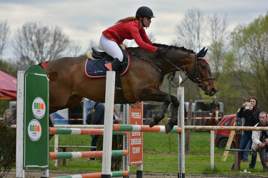 Skoková soutěž st. ZL, bez rozeskakování