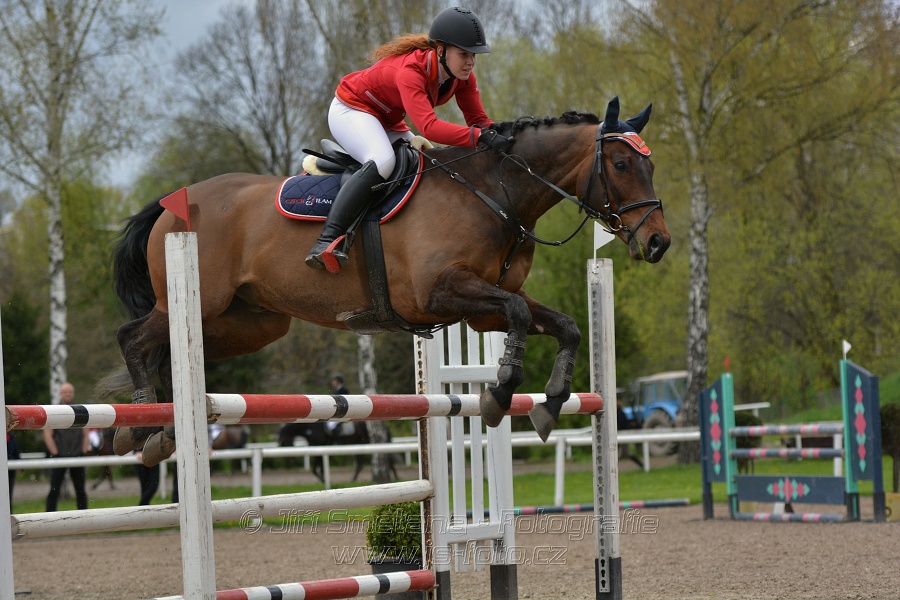 Skoková soutěž st. ZL, bez rozeskakování