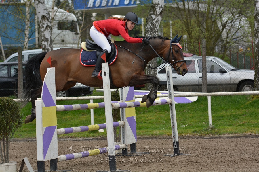 Skoková soutěž st. ZL, bez rozeskakování