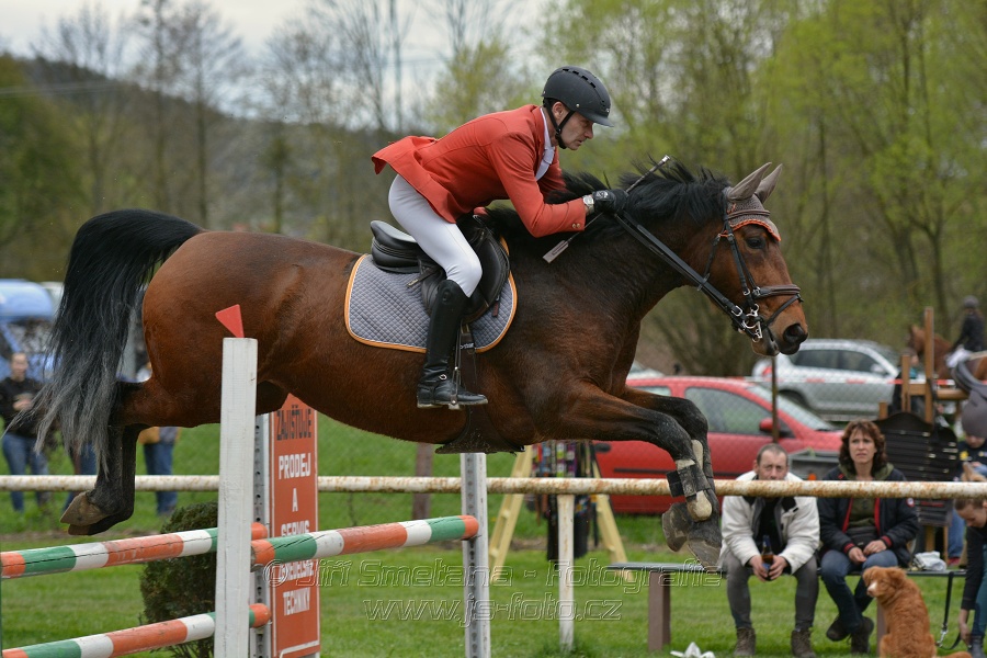 Skoková soutěž st. ZL, bez rozeskakování