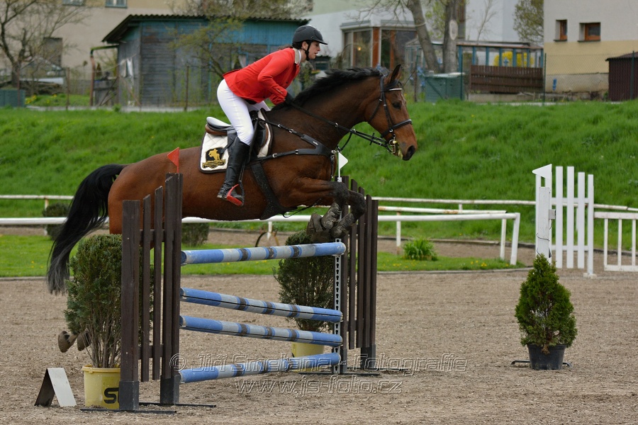 Skoková soutěž st. ZL, bez rozeskakování