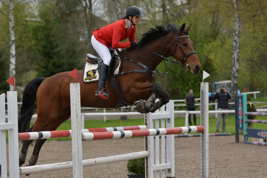 Skoková soutěž st. ZL, bez rozeskakování