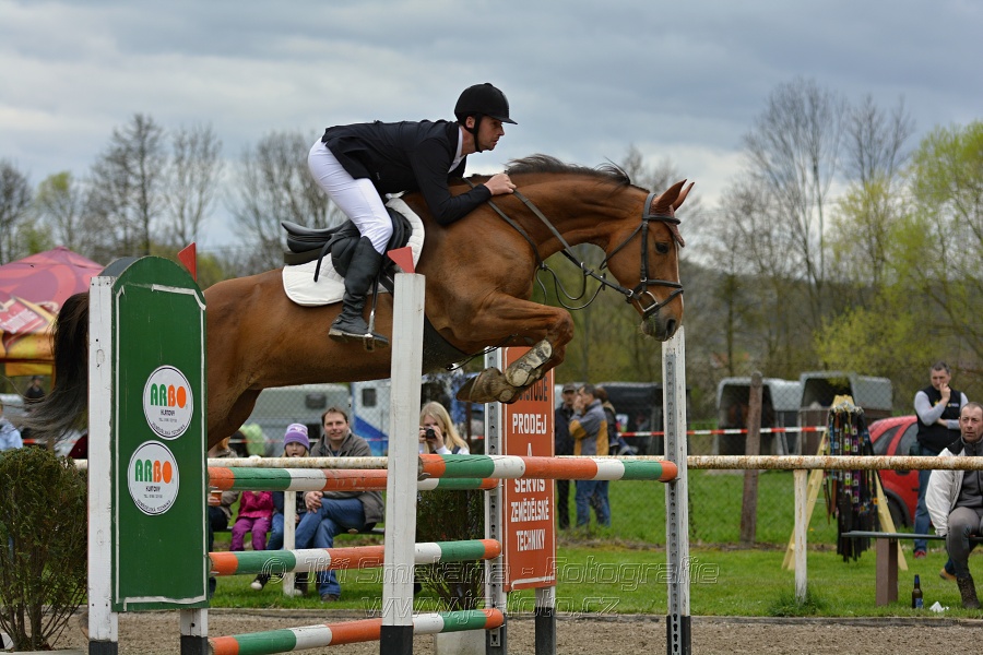 Skoková soutěž st. ZL, bez rozeskakování