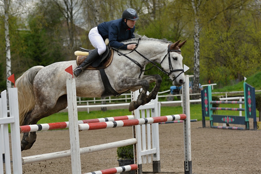 Skoková soutěž st. ZL, bez rozeskakování