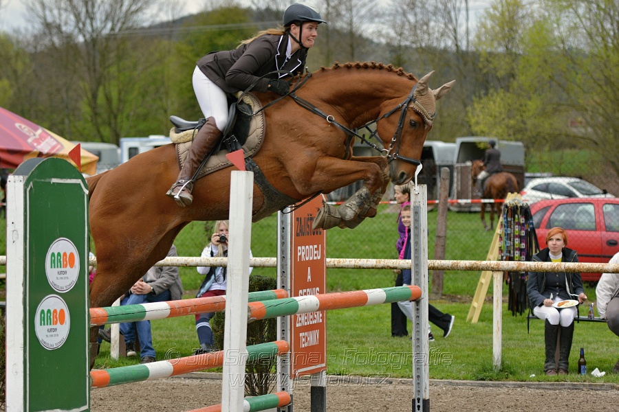 Skoková soutěž st. ZL, bez rozeskakování