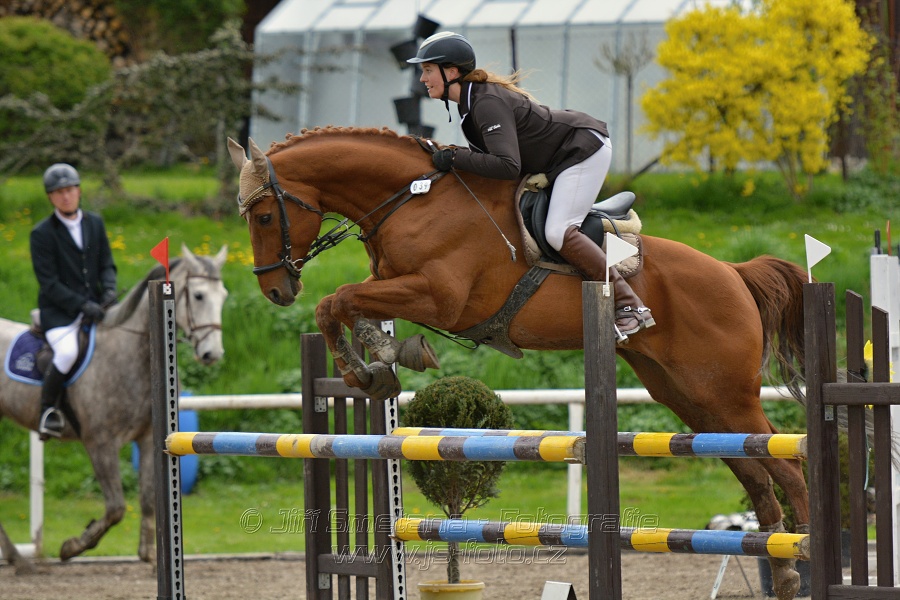 Skoková soutěž st. ZL, bez rozeskakování