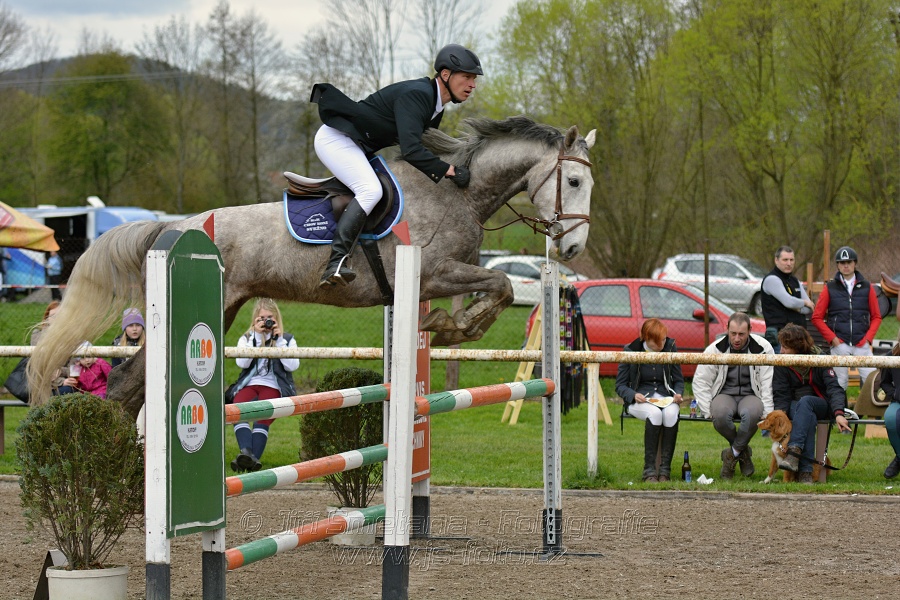 Skoková soutěž st. ZL, bez rozeskakování
