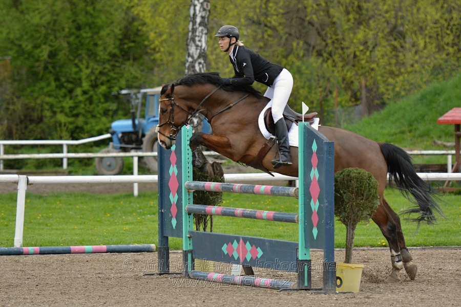 Skoková soutěž st. ZL, bez rozeskakování