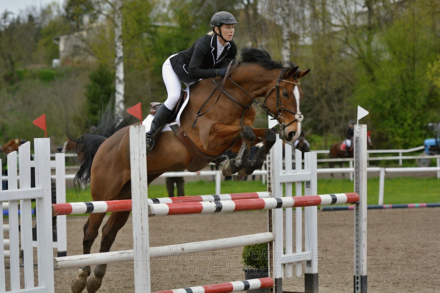 Skoková soutěž st. ZL, bez rozeskakování