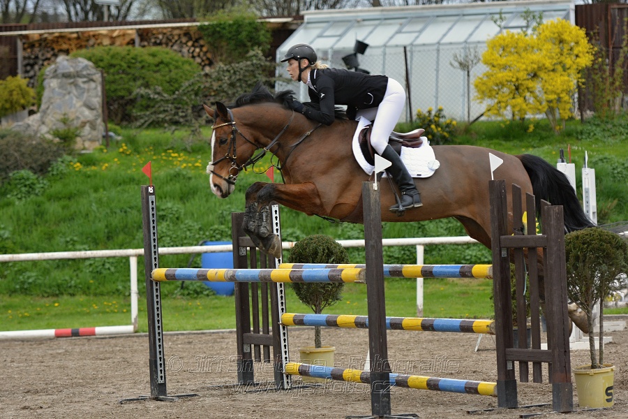 Skoková soutěž st. ZL, bez rozeskakování