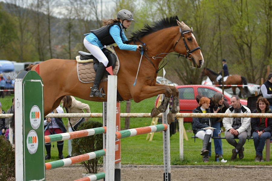 Skoková soutěž st. ZL, bez rozeskakování