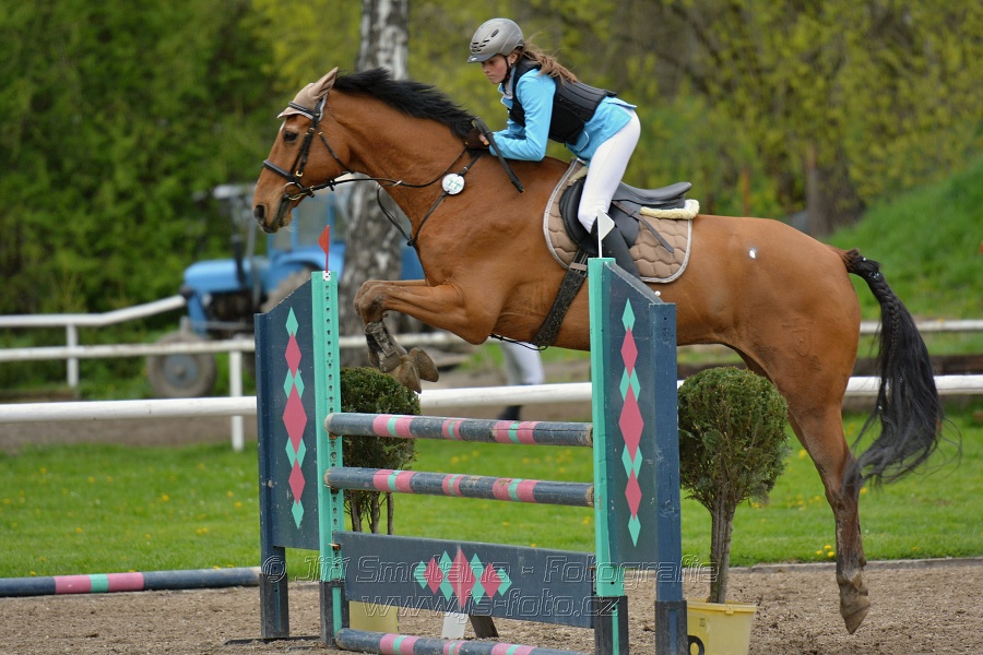 Skoková soutěž st. ZL, bez rozeskakování