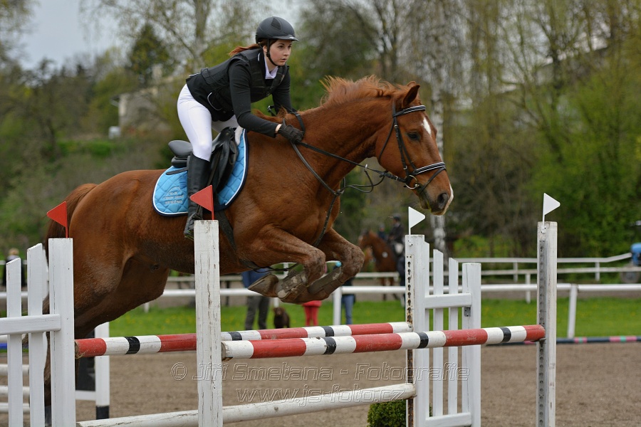 Skoková soutěž st. ZL, bez rozeskakování