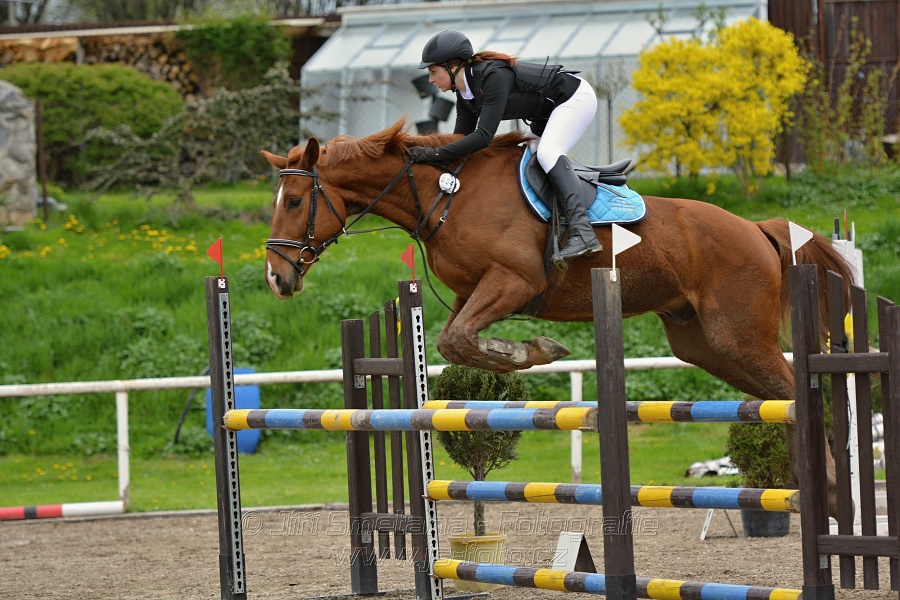 Skoková soutěž st. ZL, bez rozeskakování