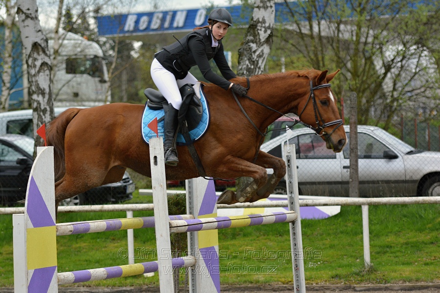 Skoková soutěž st. ZL, bez rozeskakování