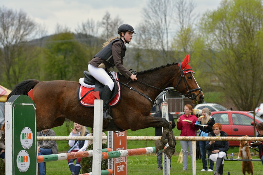 Skoková soutěž st. ZL, bez rozeskakování