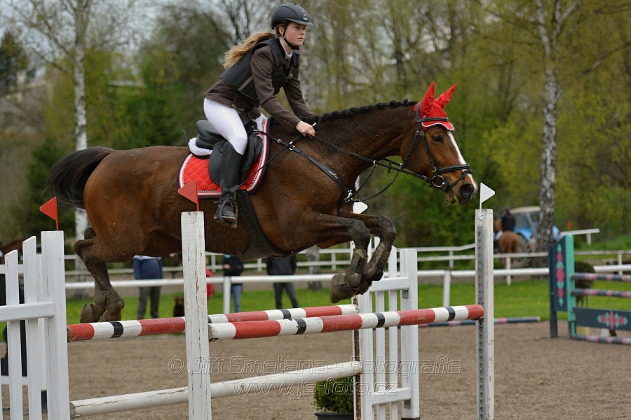 Skoková soutěž st. ZL, bez rozeskakování