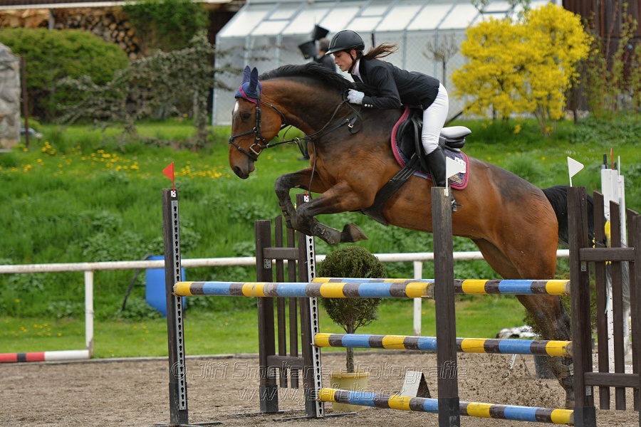 Skoková soutěž st. ZL, bez rozeskakování
