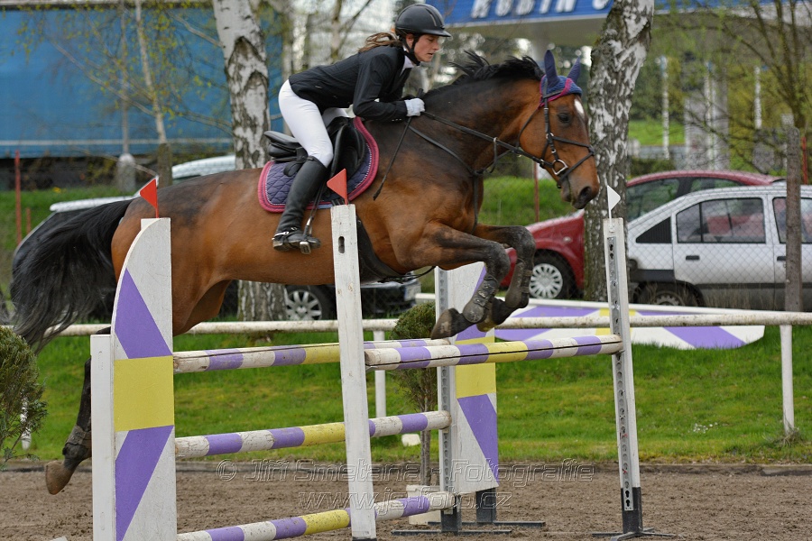 Skoková soutěž st. ZL, bez rozeskakování
