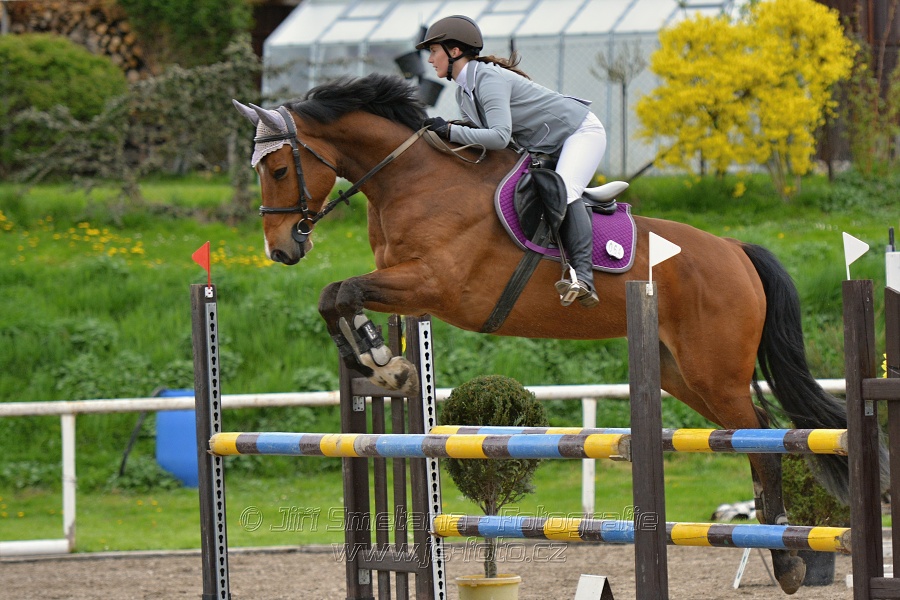 Skoková soutěž st. ZL, bez rozeskakování