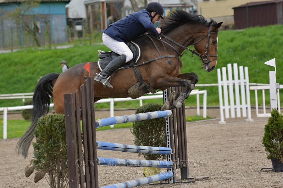 Skoková soutěž st. ZL, bez rozeskakování